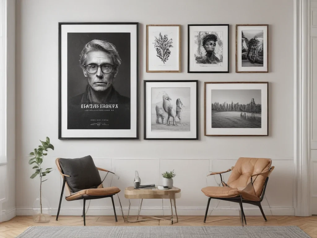 gallery wall mockup