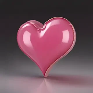 pink heart png