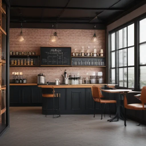 coffee shop mockup