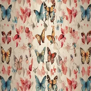 butterfly wall paper