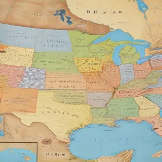 mapa usa