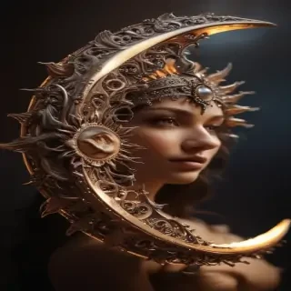 sun and moon
