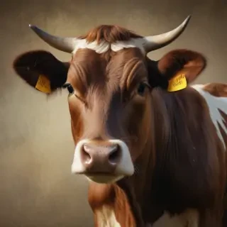 aesthetic cow print