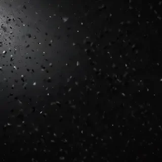 glitter on black background