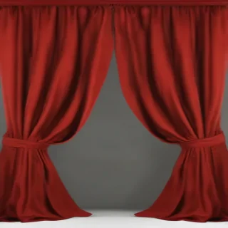 red curtain png