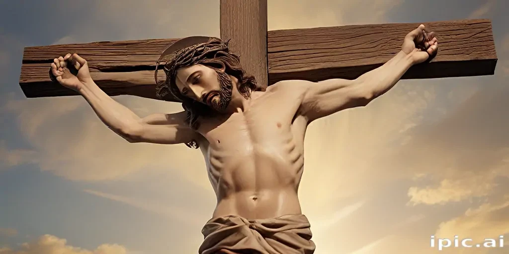 picture of jesus on the cross