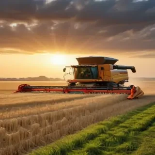 combine harvester