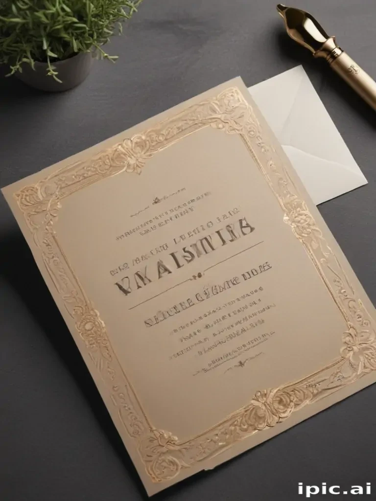 invitation mockup