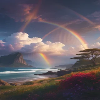 aesthetic rainbow backgrounds