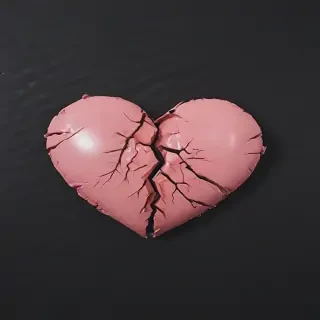 broken heart aesthetic