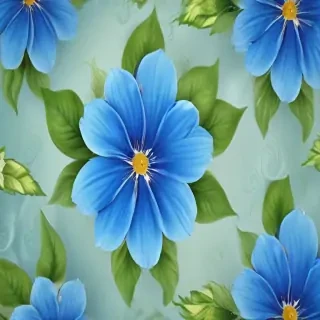 background blue flower