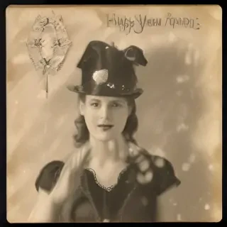 vintage new years images