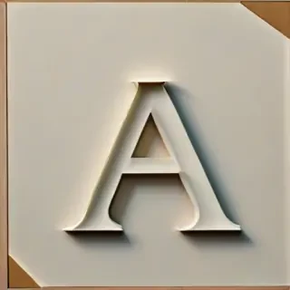 letters as images