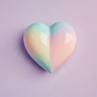 pastel heart wallpaper