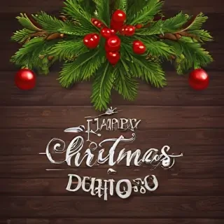 merry christmas clip art transparent background