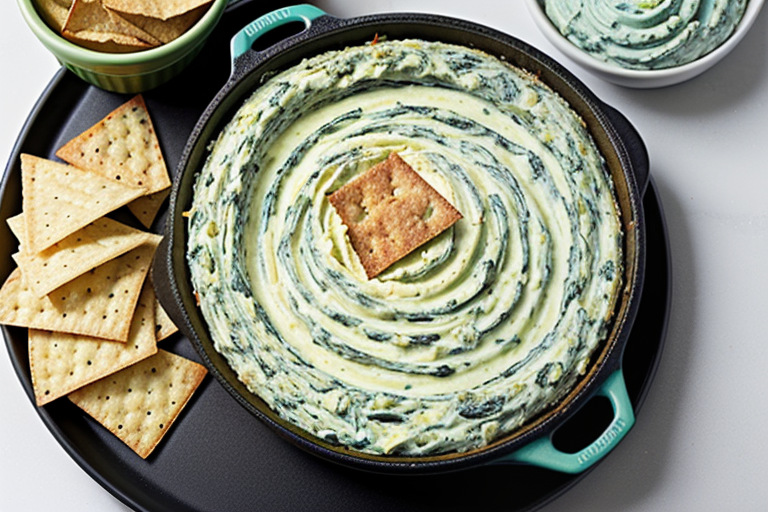 alton brown spinach artichoke dip