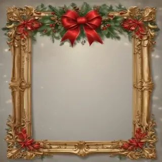 frame clipart christmas