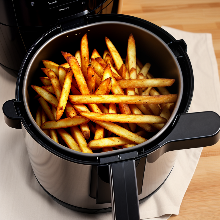 famous seasoned fries air fryer