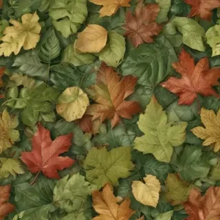leaves no background
