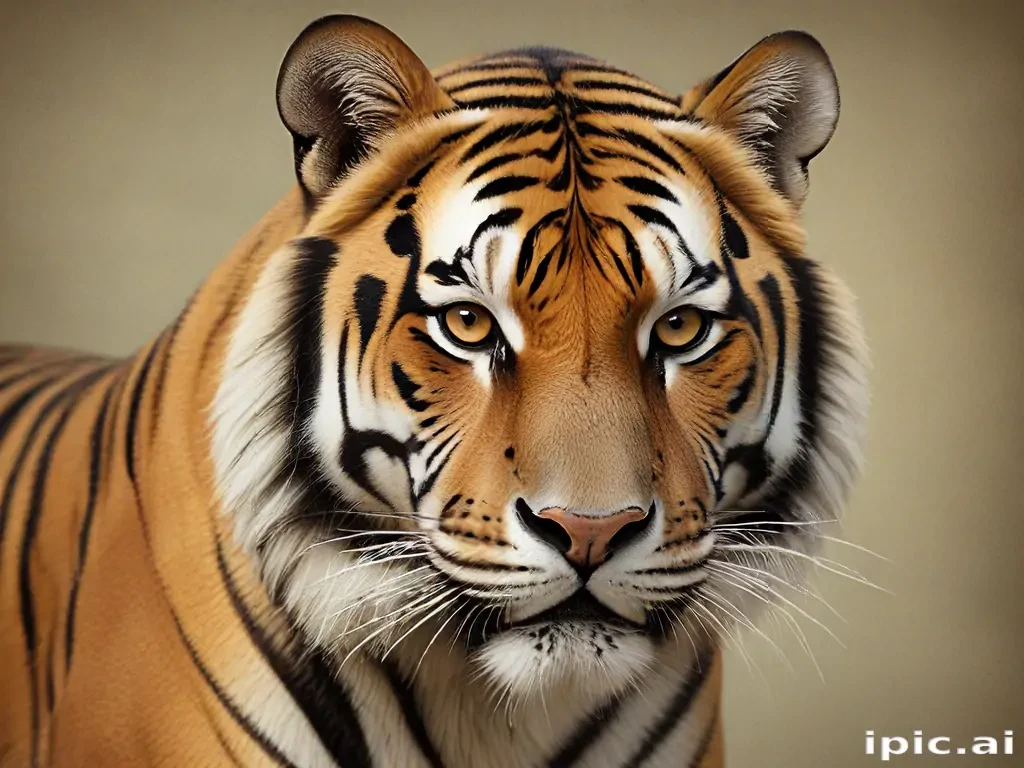vintage tiger