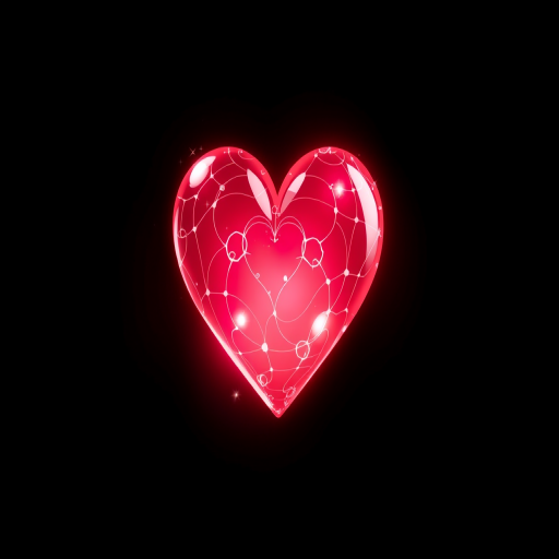 glow heart png