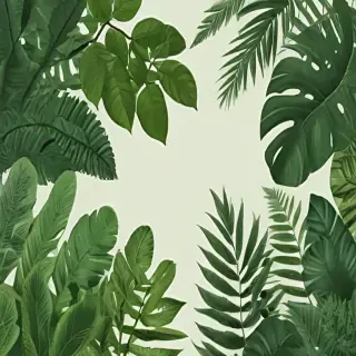 greenery background aesthetic