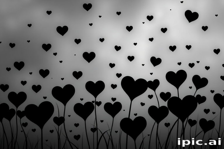 black hearts wallpaper
