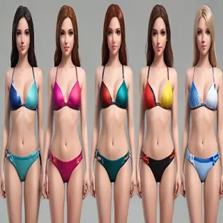 ai girls bikinis