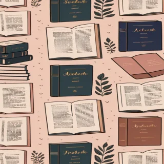book aesthetic wallpaper