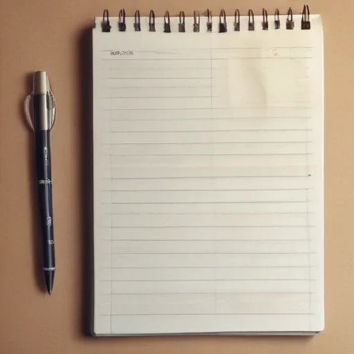 notebook page background