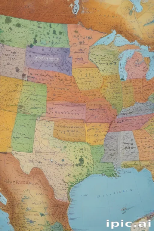map of usa