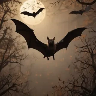 pics of halloween bats