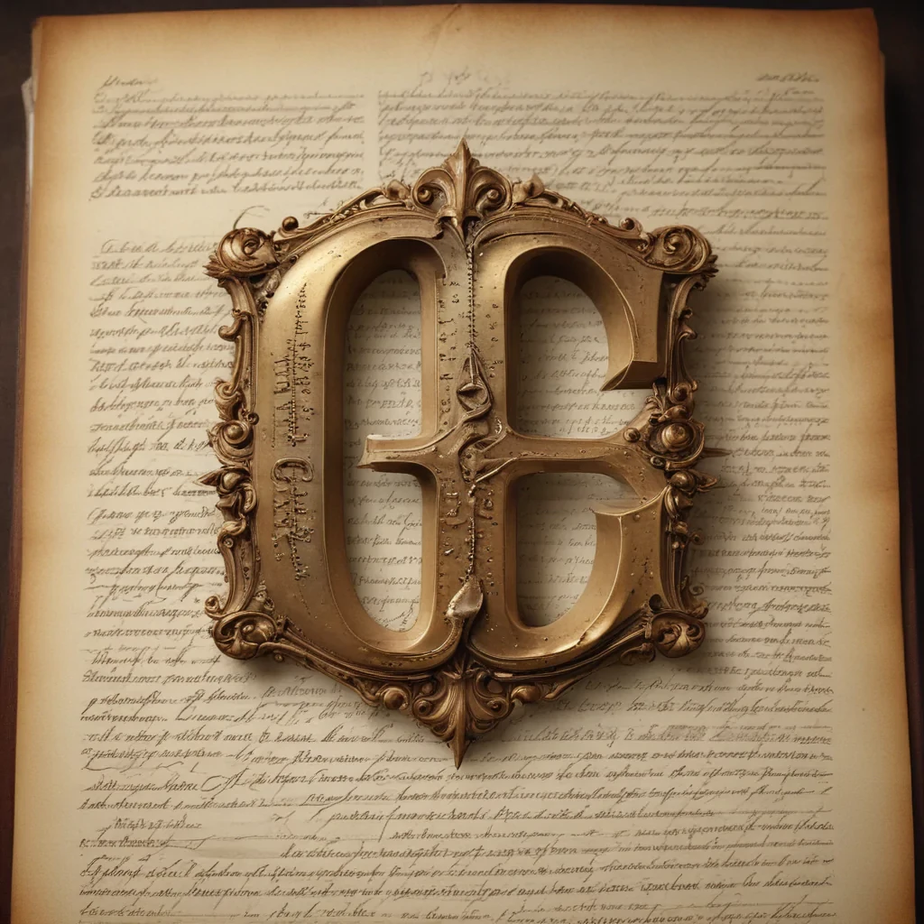 letters as images
