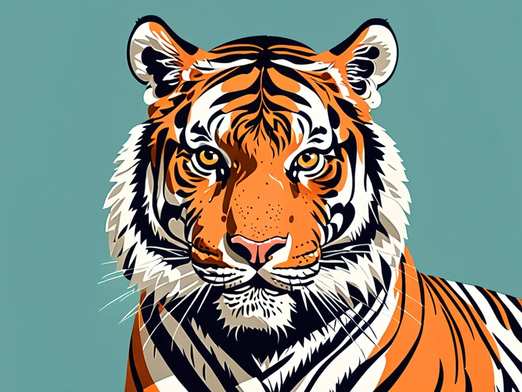 illustration tiger