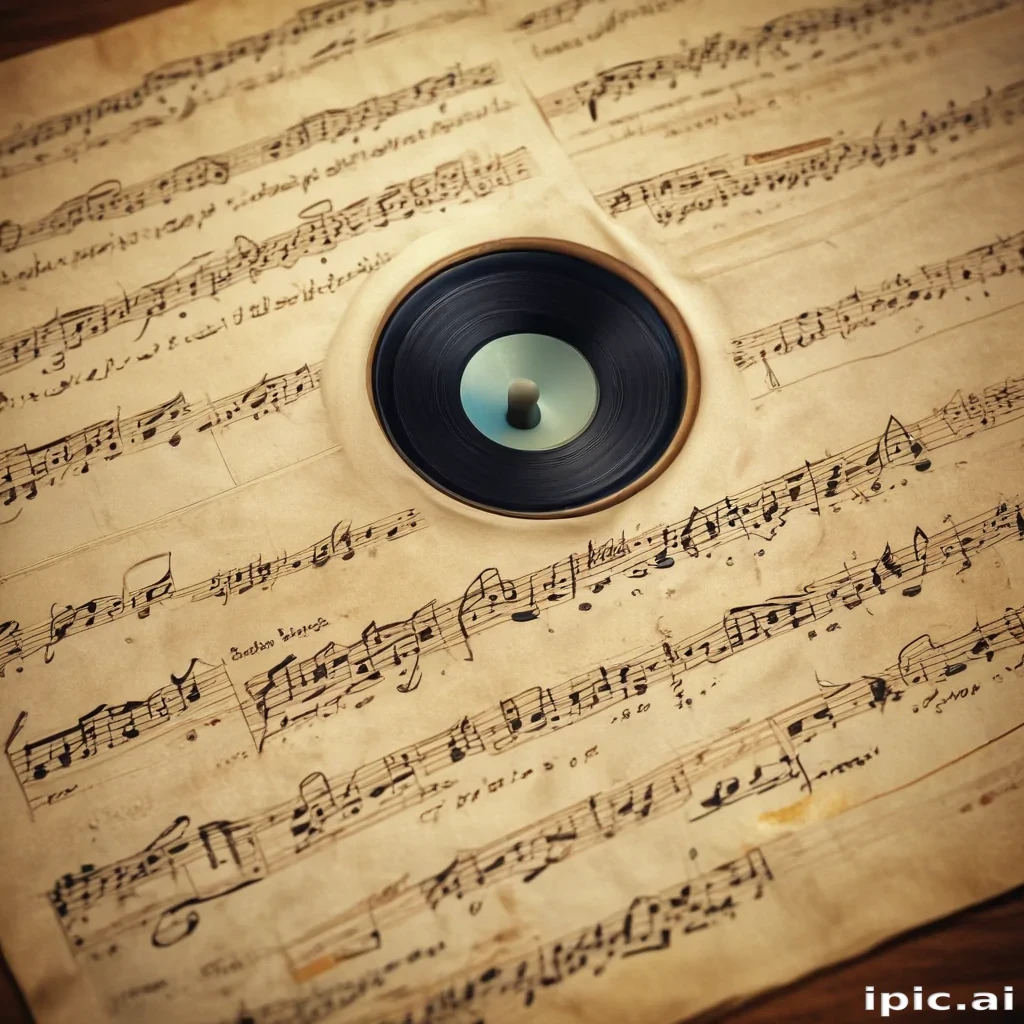 notes music background
