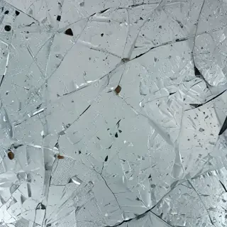 broken glass texture