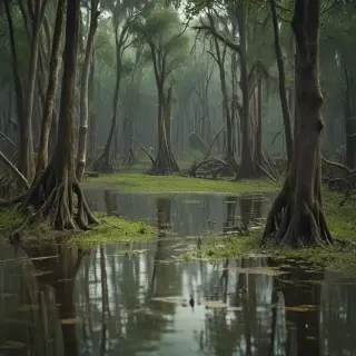 swamp background