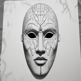 mask drawing