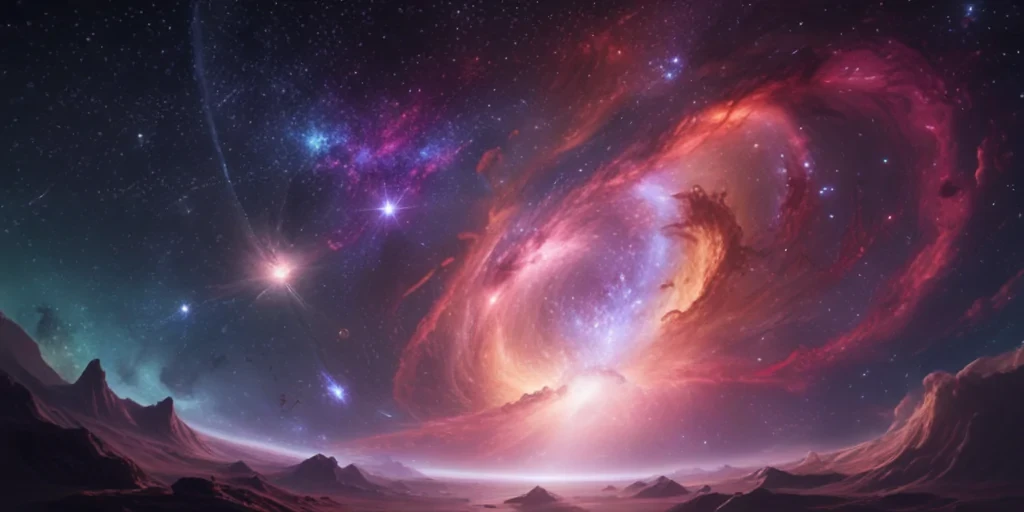 galactic background