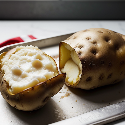 how to bake a potato without foil