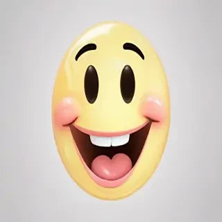 happy face transparent