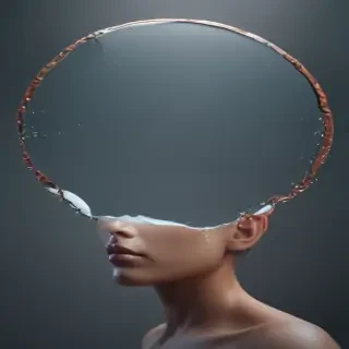 transparent thought bubble
