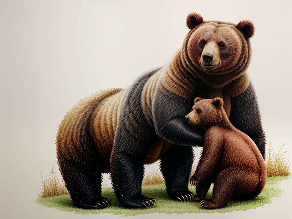 bear drawlings