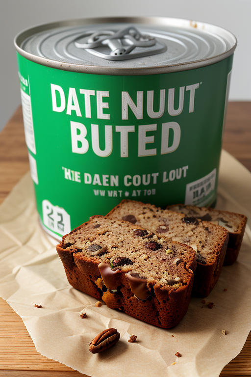 date nut bread in a can