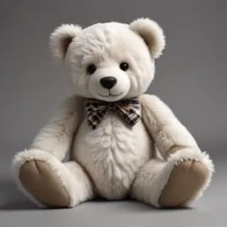 teddy bear clipart black and white