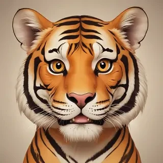 tiger cartoon tiger