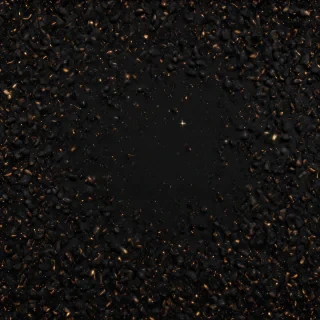 black background glitter