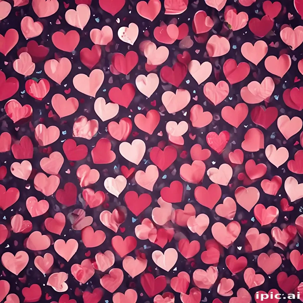 hearts wallpaper iphone