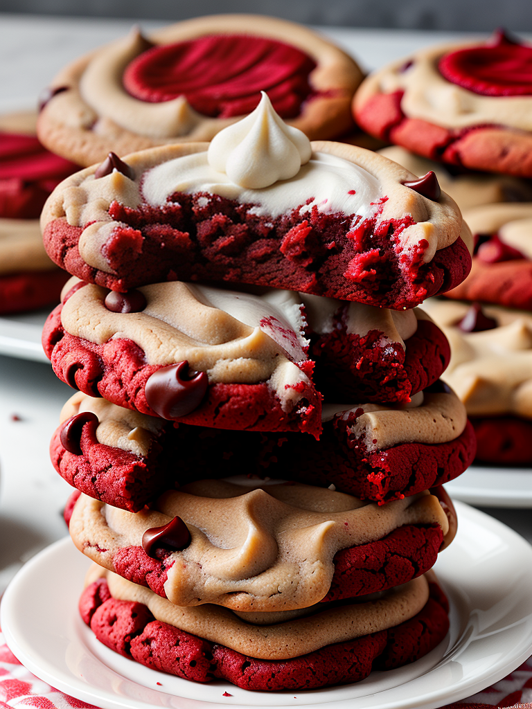 red velvet cookie recipe with cake mix