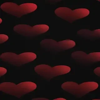 black wallpaper heart